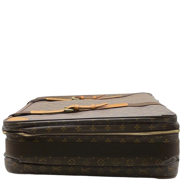 301754O Louis Vuitton Travel Bag Suitcase Satellite 70 Brown Monogram - Picture 4 of 16
